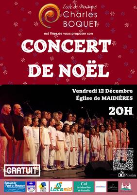 Concert de Noël à Maidières