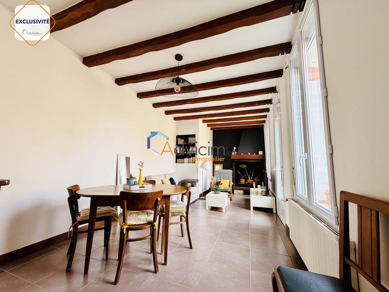 Maison ancienne - 80 m² - 4 pièces