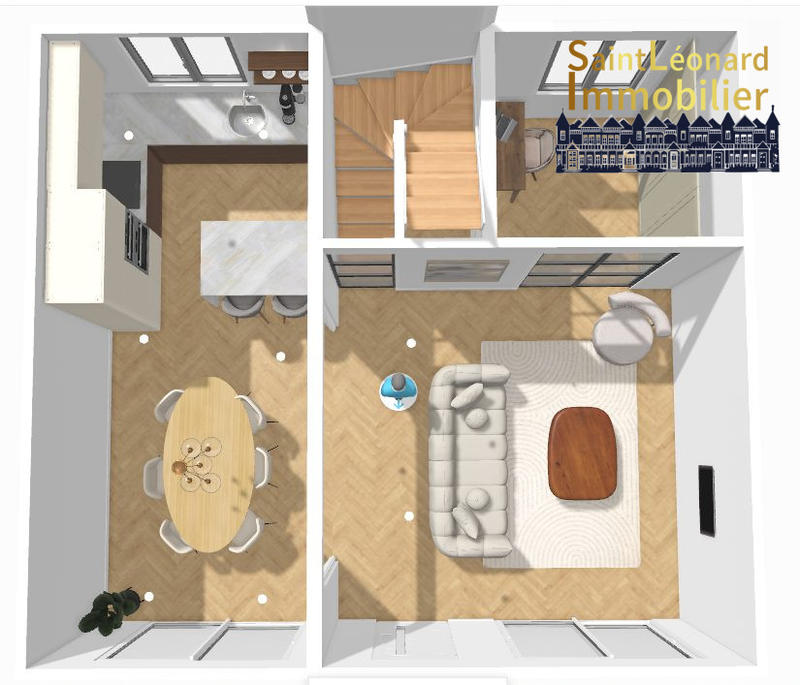 Maison - 87 m² - 4 pièces