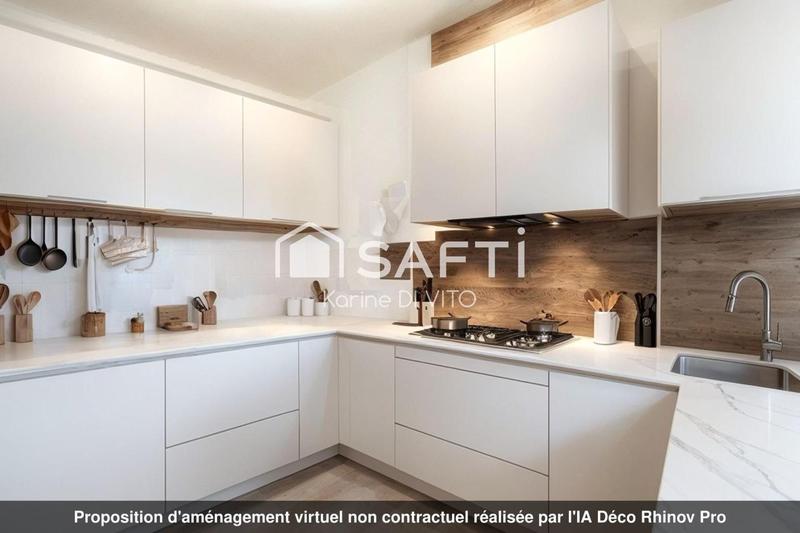 Appartement - 46 m² - 3 pièces