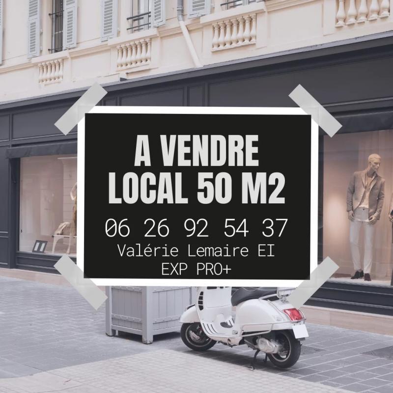 Local commercial - 50 m² - 1 pièce