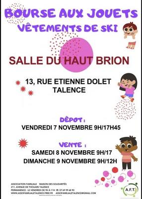 Bourse aux jouets - vêtements de ski
