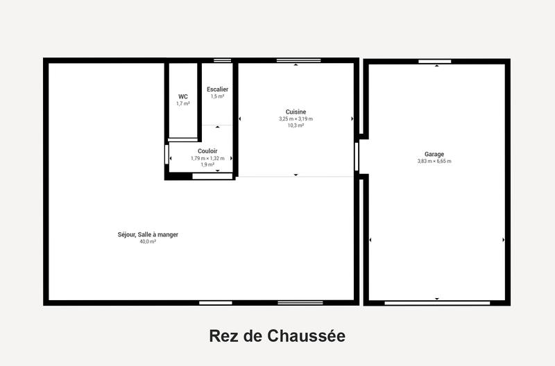 Viager - Maison - 93 m² - 5 pièces