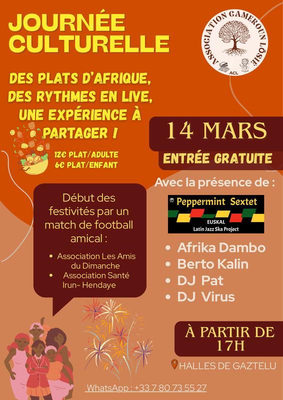 Journée culturelle "Cameroun"