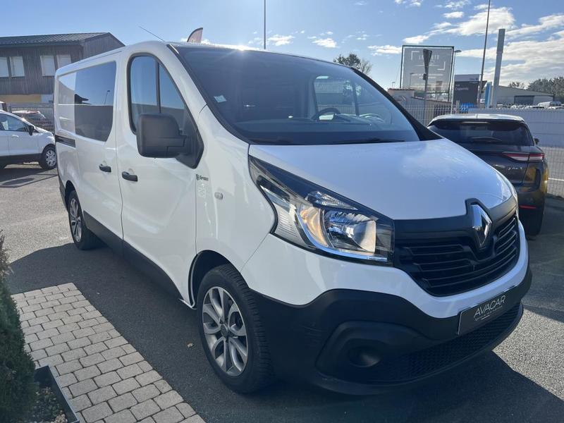 Renault Trafic 1.6 DCi 120 Ch Grand confort, Cabine Approfondie *Gps/Bluetooth/Clim/Attelage
