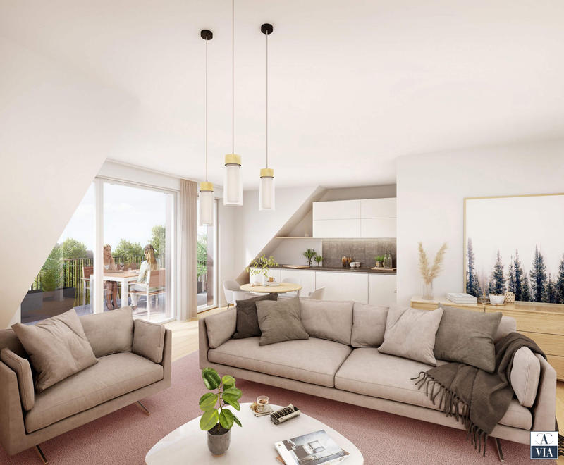 Appartement - 85 m² - 4 pièces