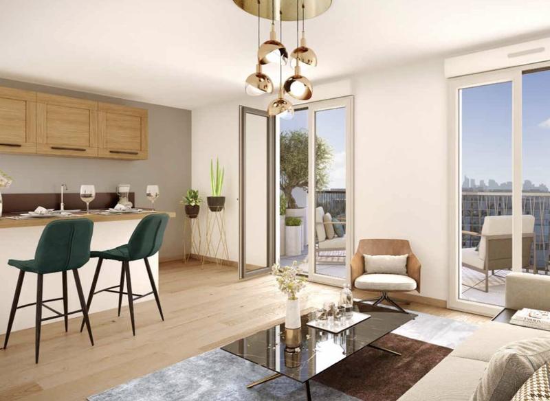 Appartement - 64 m² - 3 pièces