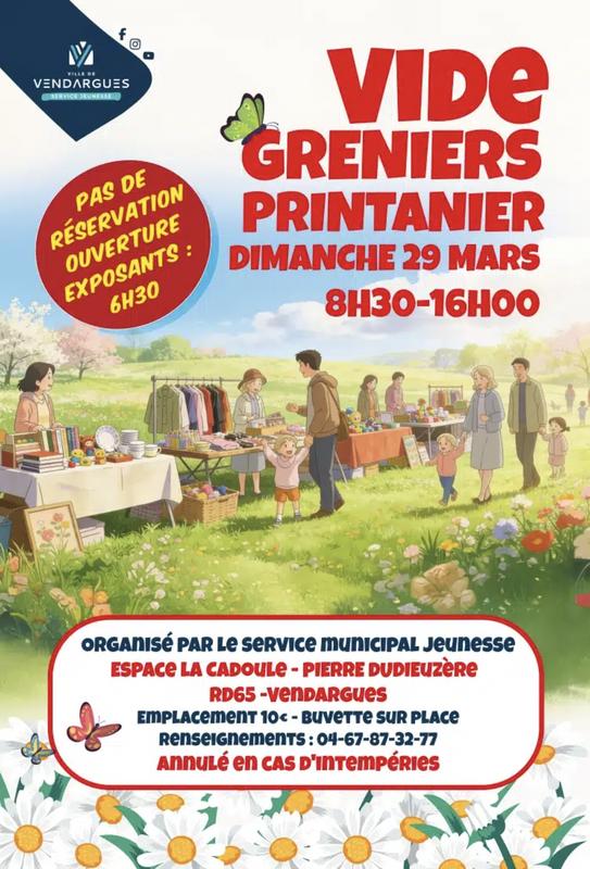 Vide greniers printanier