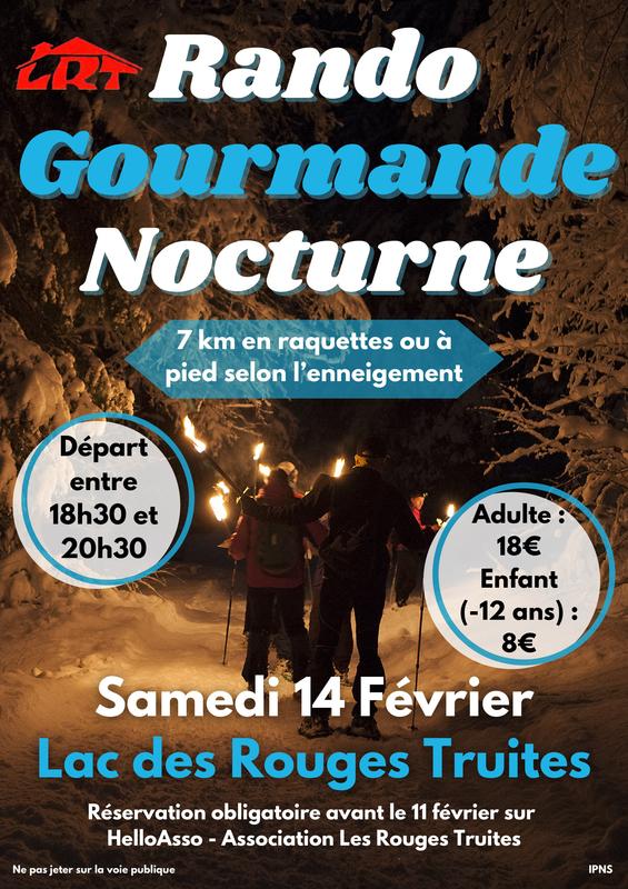 Rando nocturne gourmande