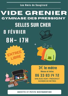 Vide grenier des amis de saugirard