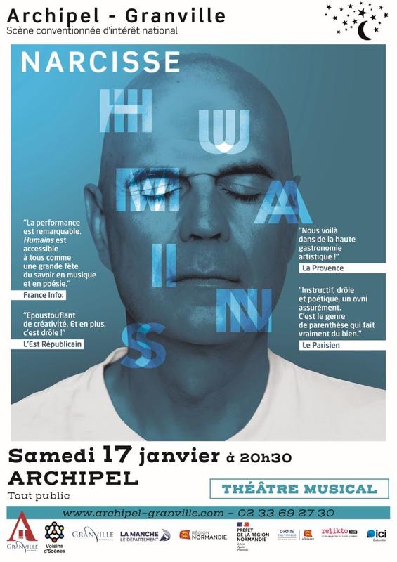 Théâtre musical : Humains - Narcisse - Créadiffusion