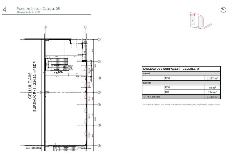 Entrepôt - 1 504 m²