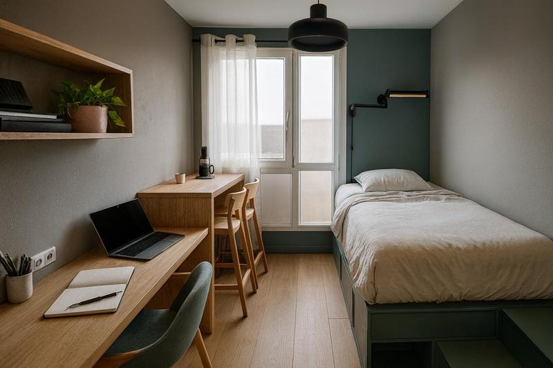 Studio - 18 m² - 1 pièce