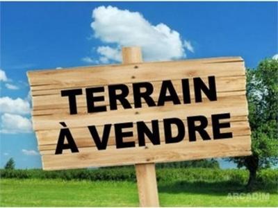 Terrain constructible - 3 162 m²