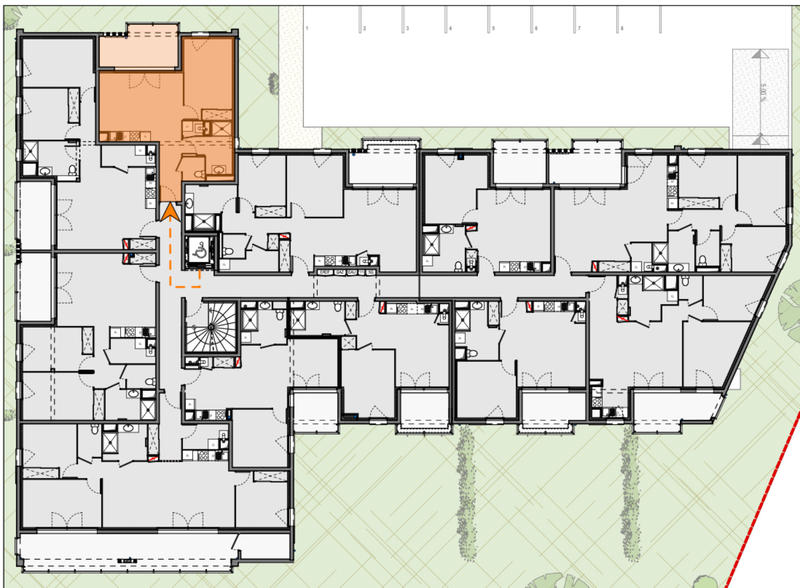 Appartement - 46 m² - 2 pièces
