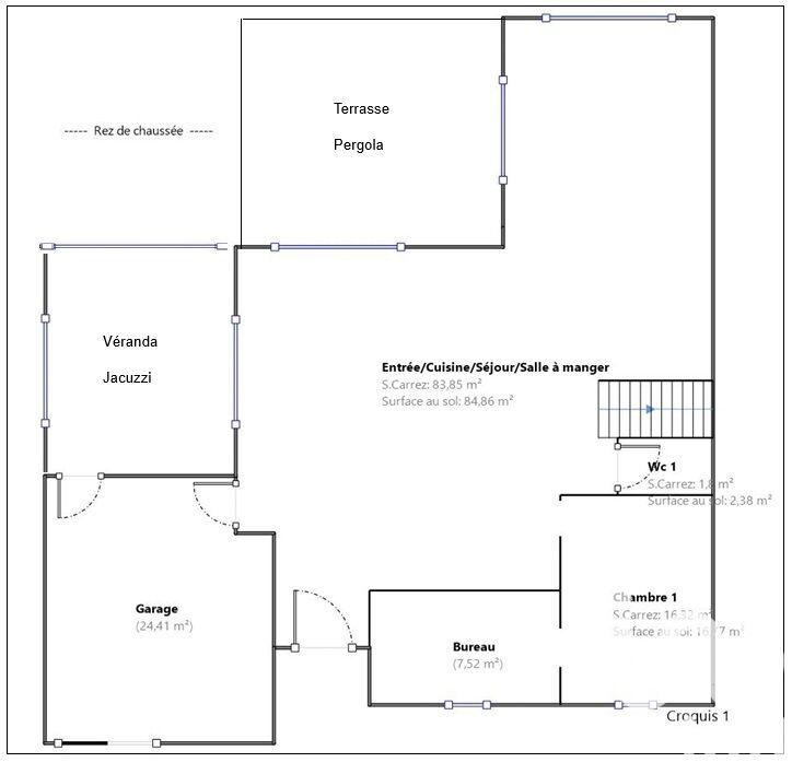 Maison - 230 m² - 7 pièces