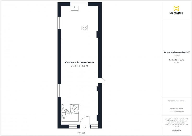 Appartement - 119 m² - 4 pièces