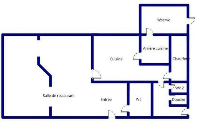 Local commercial - 245 m² - 10 pièces