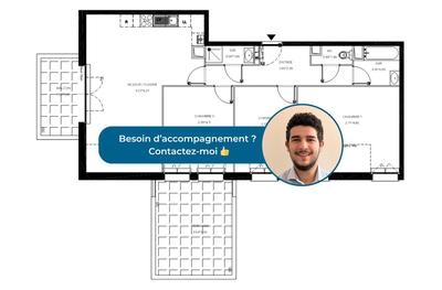 Appartement - 85 m² - 4 pièces