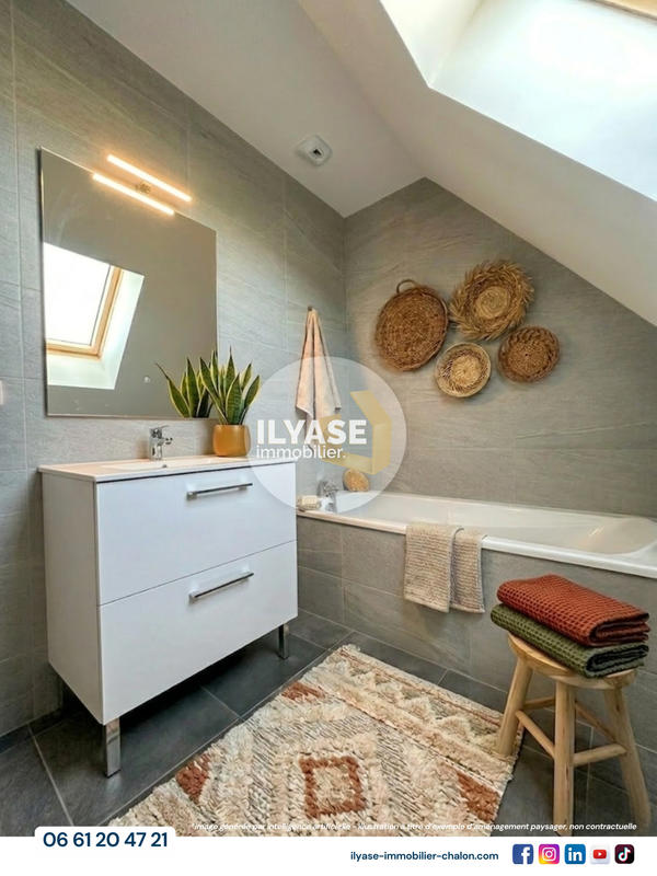 Maison - 90 m² - 4 pièces