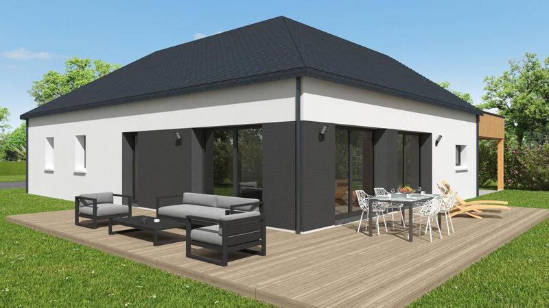 Maison - 92 m² - 5 pièces