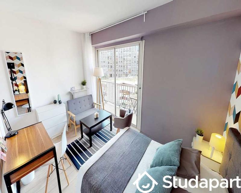 Chambre - 27 m² - 1 pièce