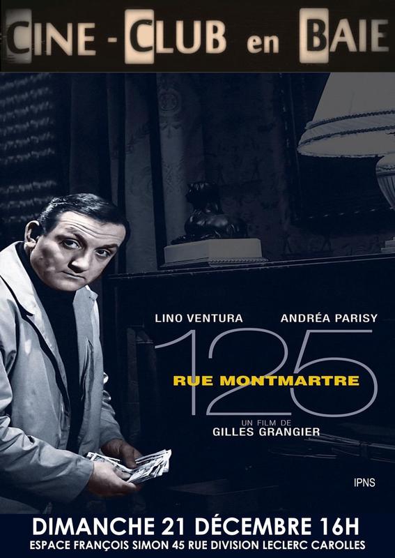 Ciné-club en baie : "125 rue Montmartre", de Gilles Grangier