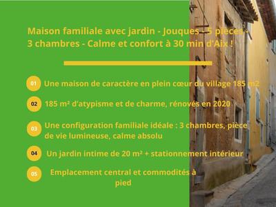 Maison - 185 m² - 5 pièces