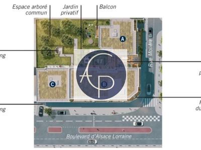 Appartement - 44 m² - 2 pièces