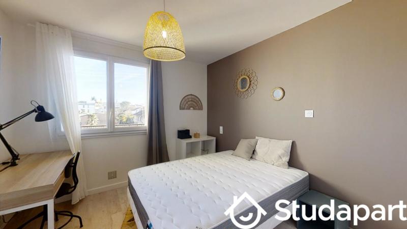 Chambre - 14 m² - 1 pièce