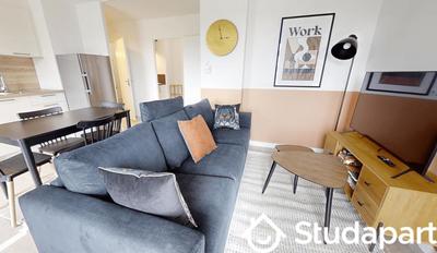 Chambre - 9 m² - 1 pièce