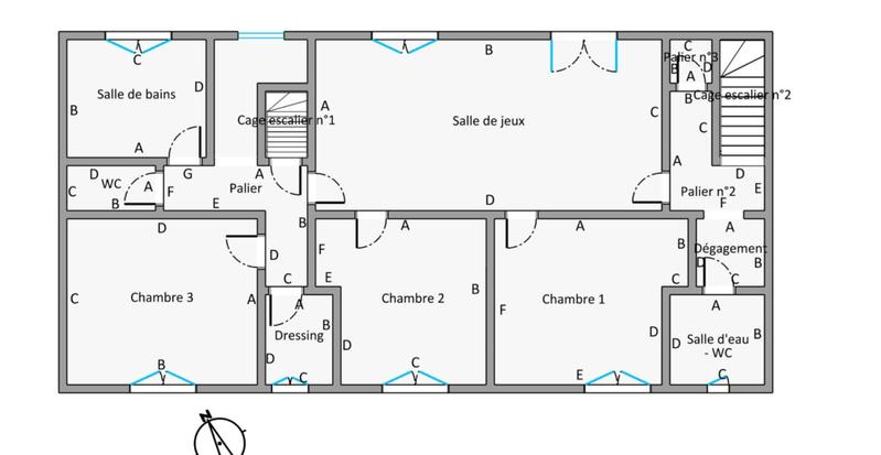 Maison - 196 m² - 8 pièces