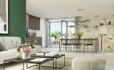 Appartement - 72 m² - 3 pièces