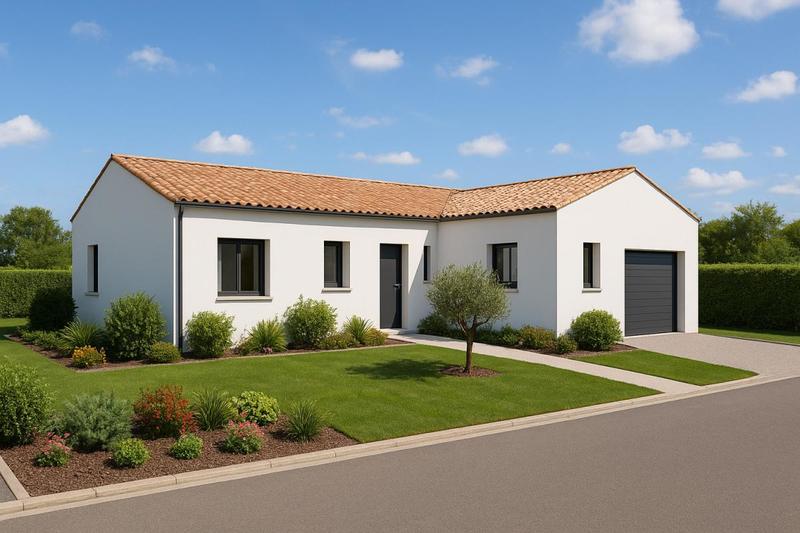 Maison - 90 m² - 5 pièces