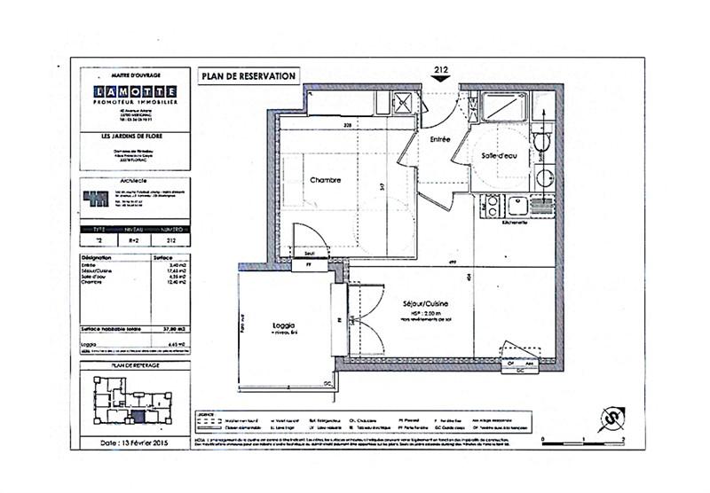 Appartement - 38 m² - 2 pièces