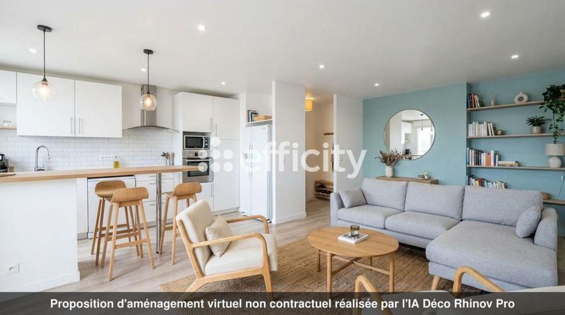 Appartement - 90 m² - 4 pièces