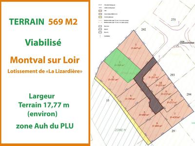 Terrain - 569 m²