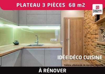 Appartement - 68 m² - 3 pièces