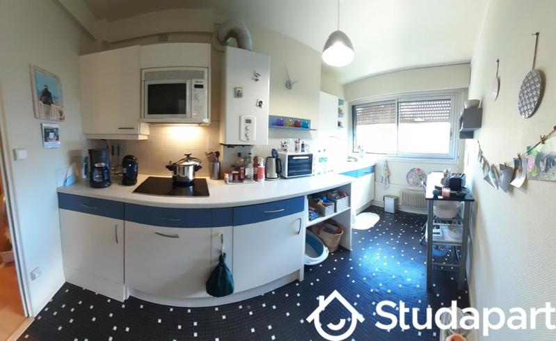 Chambre - 17 m² - 1 pièce