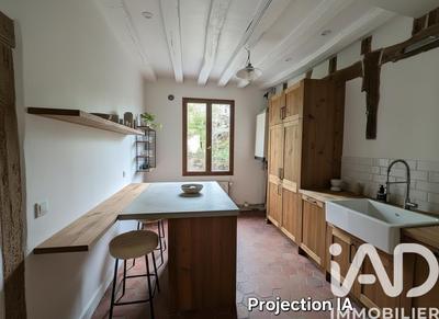 Maison de ville - 65 m² - 3 pièces