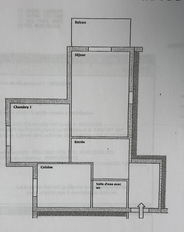 Appartement - 47 m² - 2 pièces