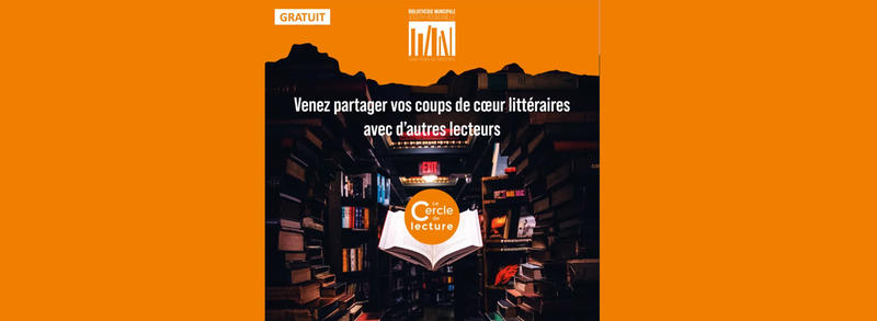 Cercle de lecture à la Bibliothèque