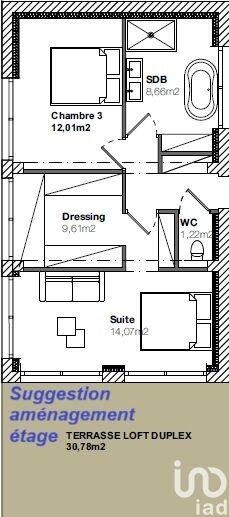 Duplex - 160 m² - 7 pièces