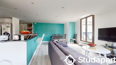 Chambre - 12 m² - 1 pièce