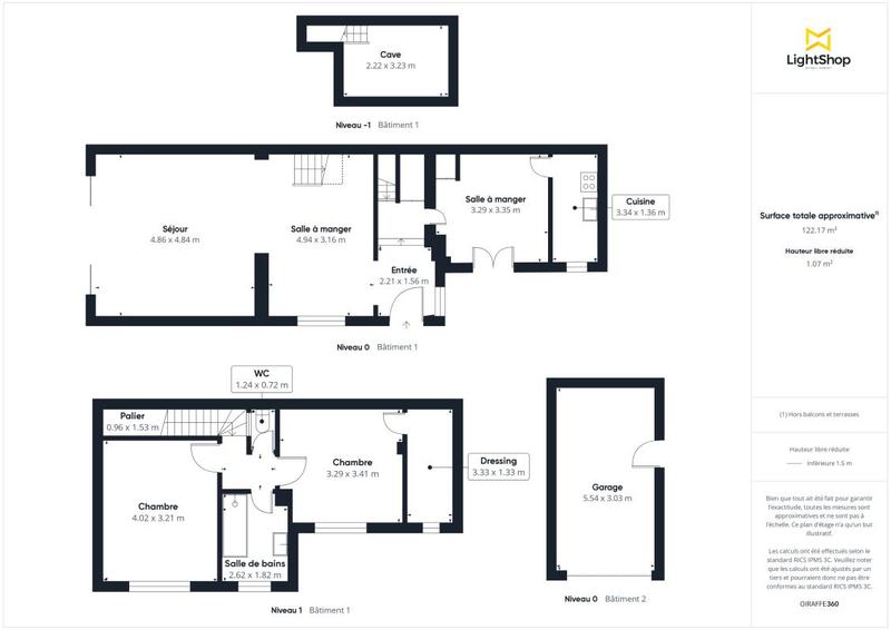 Maison - 96 m² - 5 pièces
