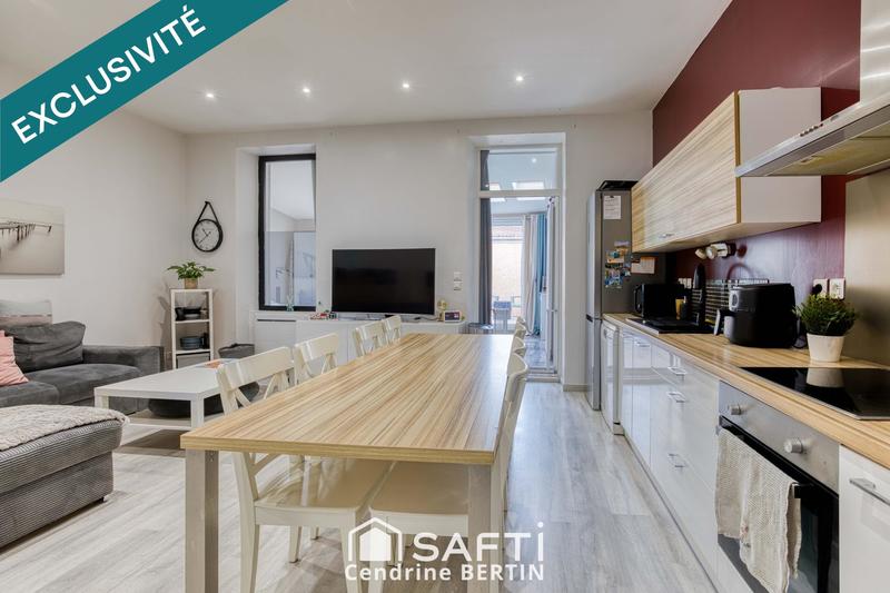 Appartement - 77 m² - 5 pièces