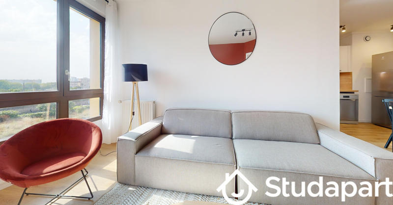 Chambre - 14 m² - 1 pièce