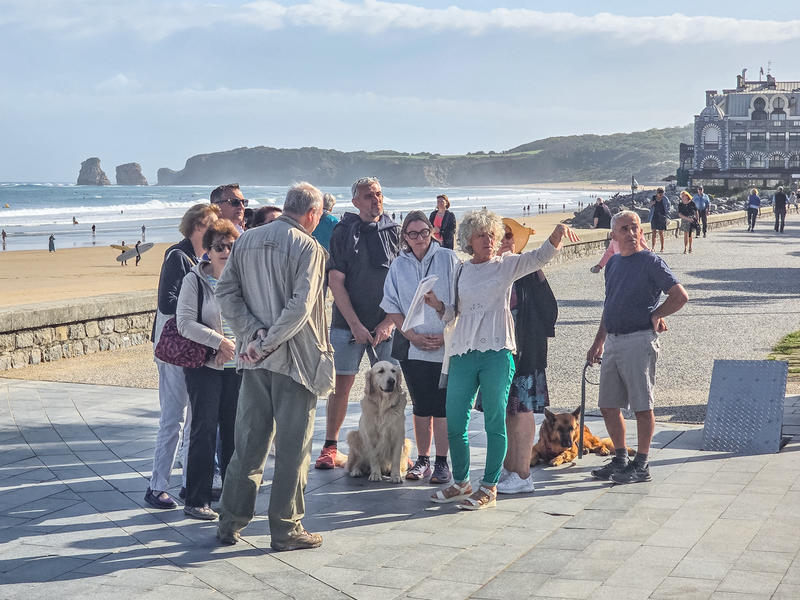 Visite d'Hendaye &quot;Quartier plage&quot;