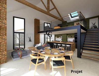 Maison ancienne - 270 m² - 8 pièces