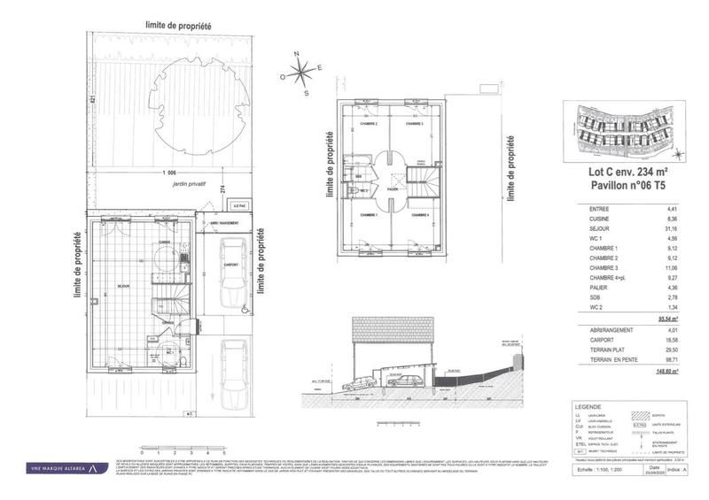 Maison - 96 m² - 5 pièces